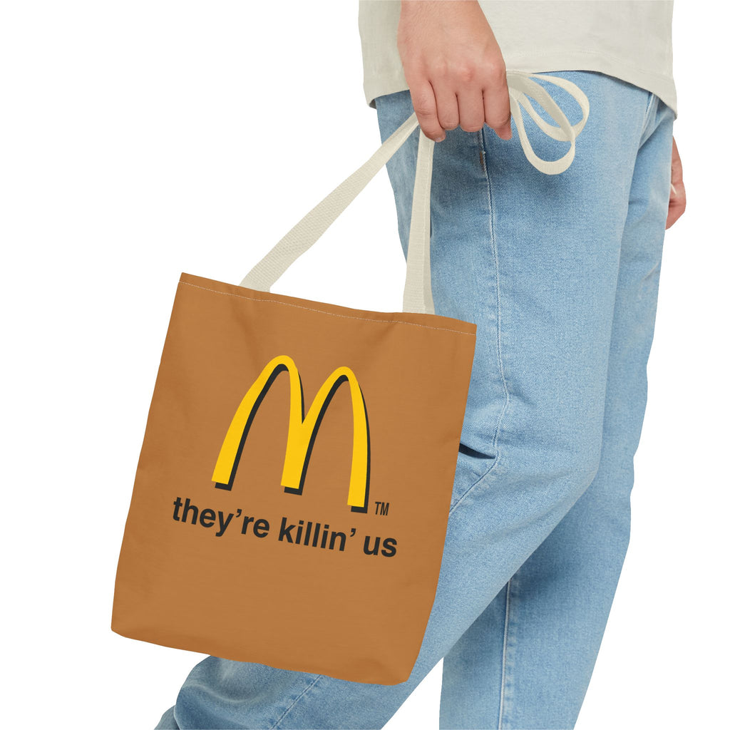 “they’re killin’ us” to-go bag