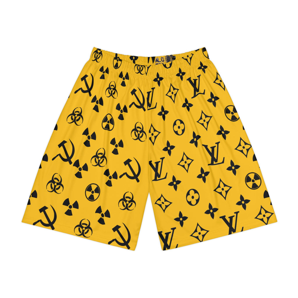 designer death athletic shorts