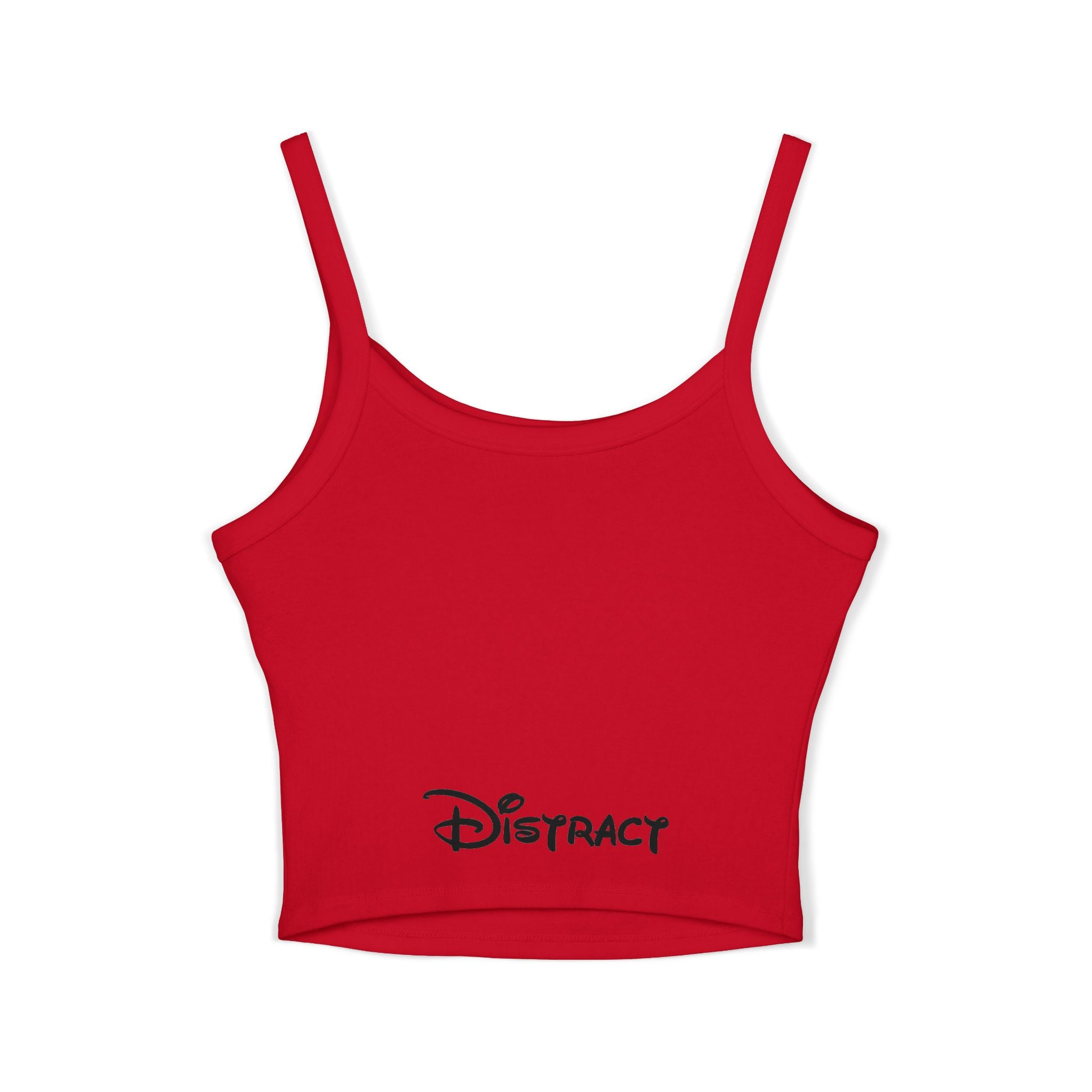 “distract” tank top