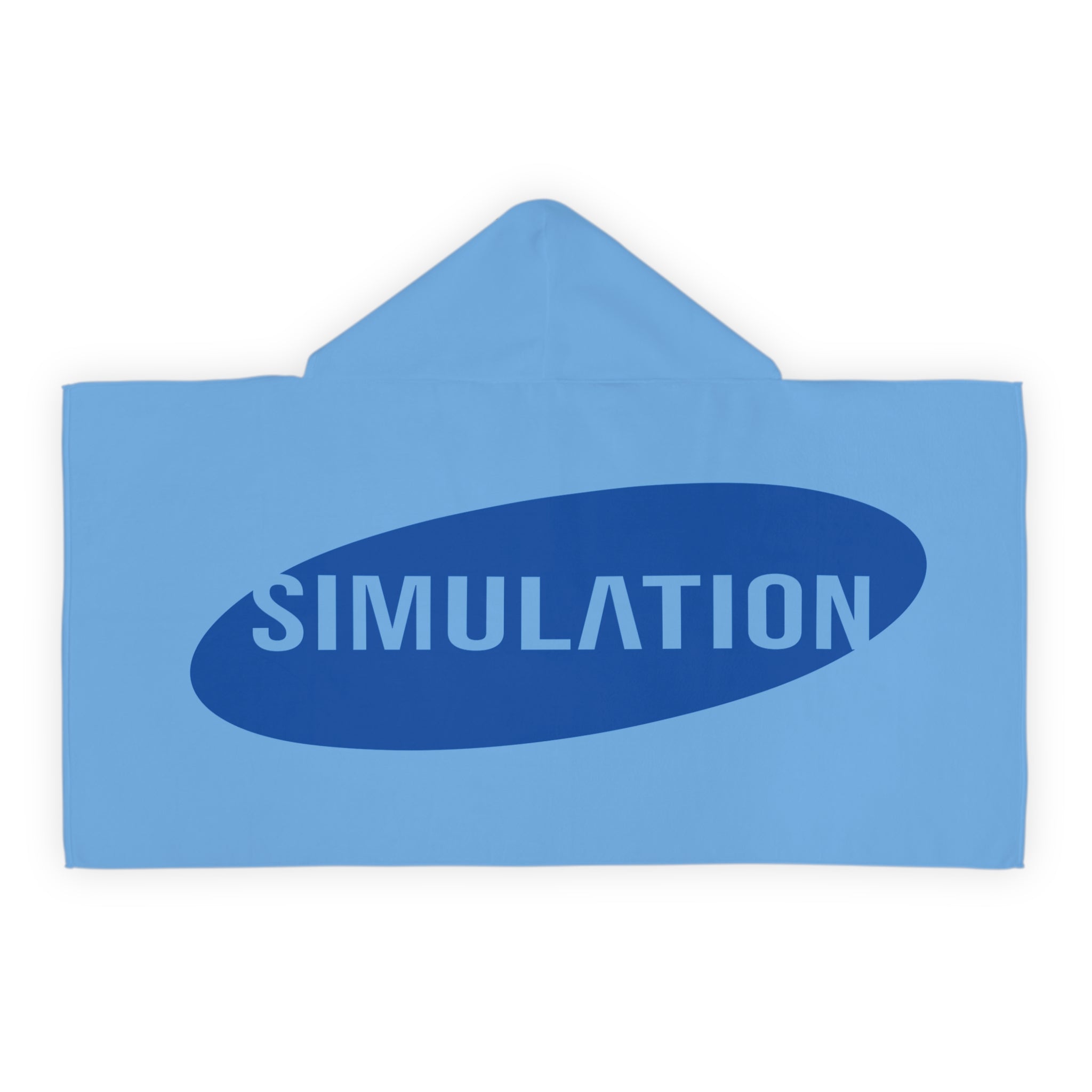 "simulation" hooded towel (youth)