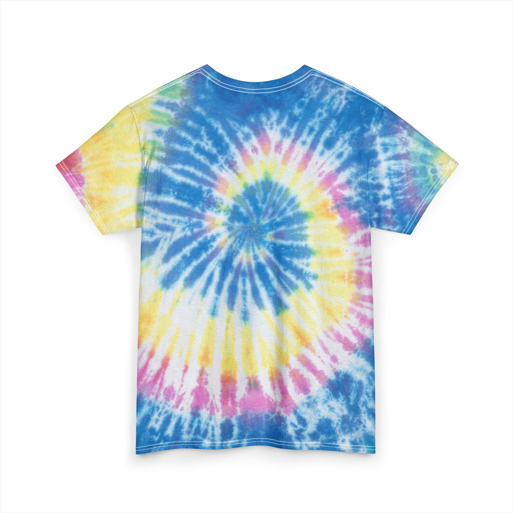 “simulation” tie-dye tee