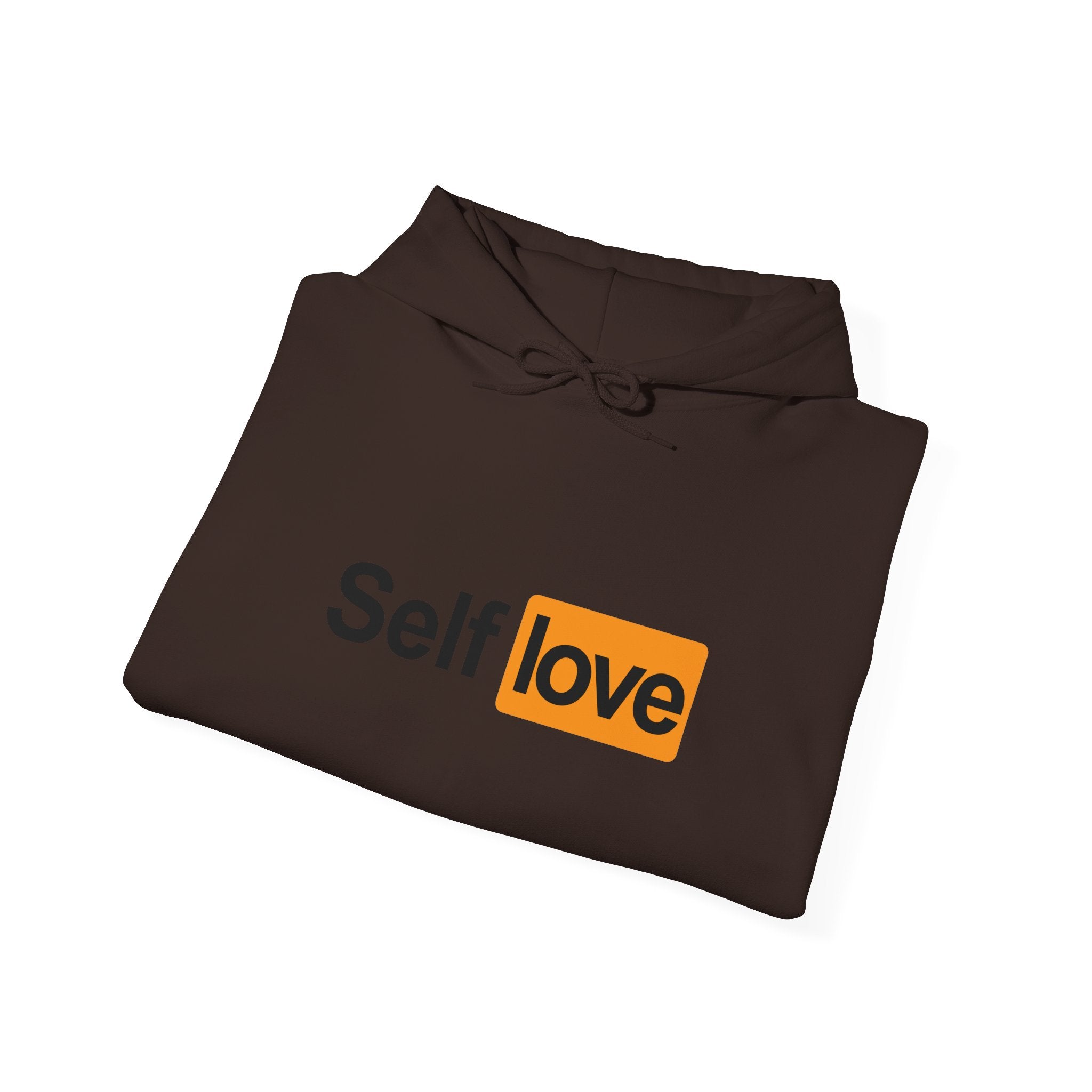 "self love" pullover hoodie